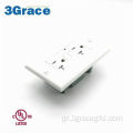 20 Amp White κανονική GFCI White